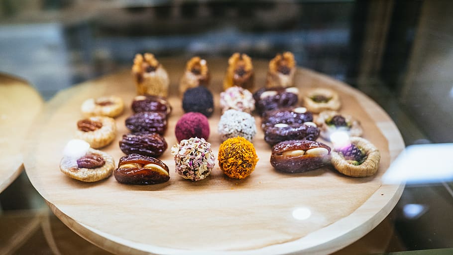 assorted pastries, food and drink, freshness, indoors, table HD wallpaper