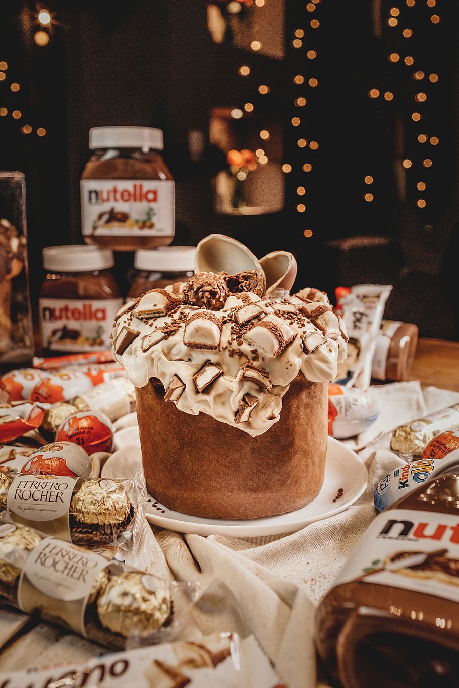white and brown ceramic mug, food and drink, indoors, still life HD wallpaper