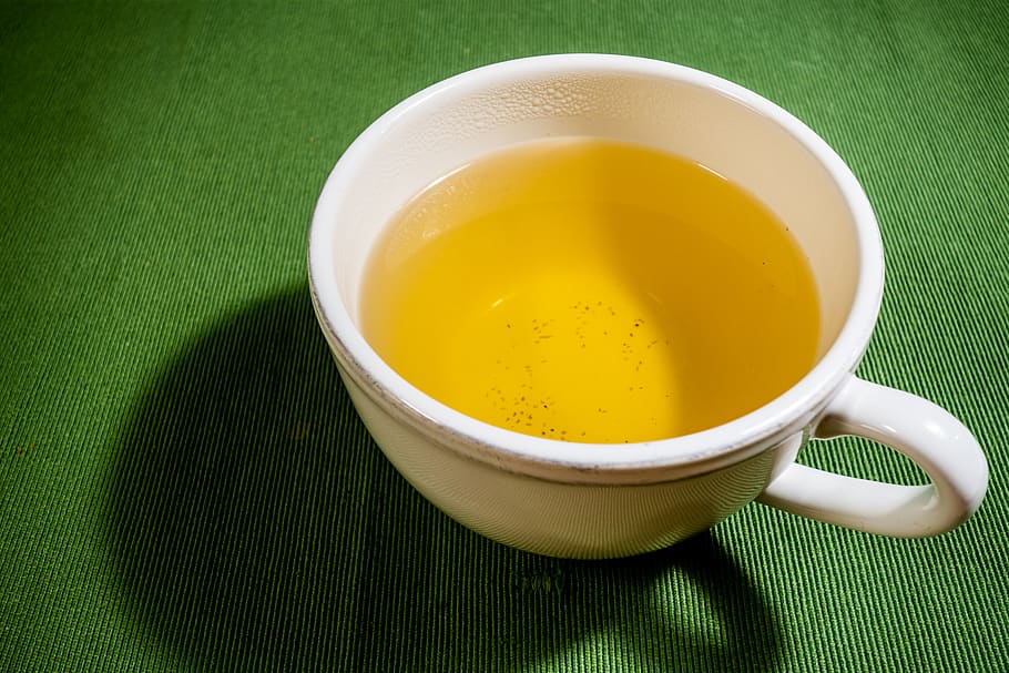 green, tea, tea cup, cup handle, green tea, background, table HD wallpaper