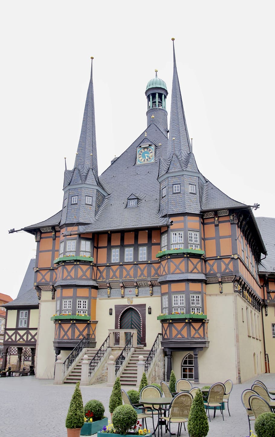 town hall, historically, architecture, historic center, building