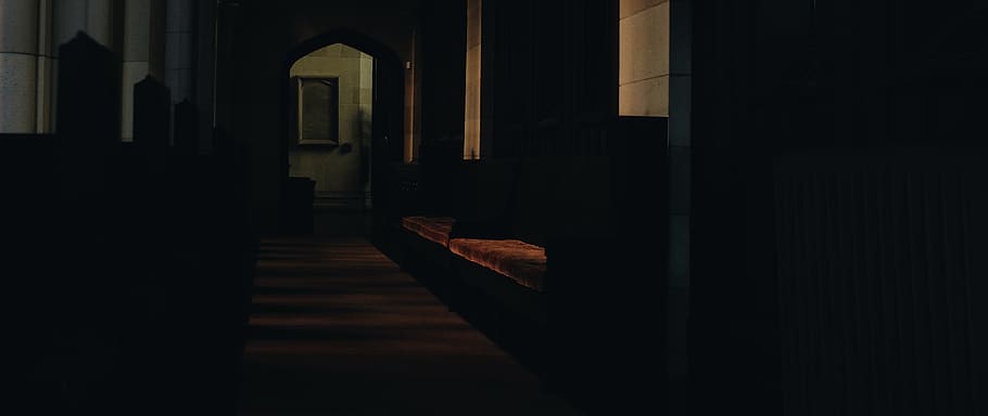 church, old, building, light, architecture, indoors, built structure HD wallpaper