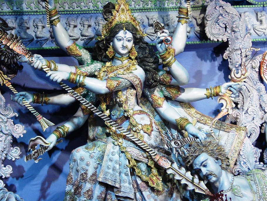 HD wallpaper Maa Durga Durga statue Travel Other sculpture religion  belief  Wallpaper Flare