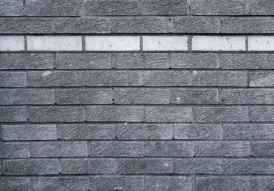 gray brick wall, wood, rug, texture, outdoors, nature, hardwood HD wallpaper