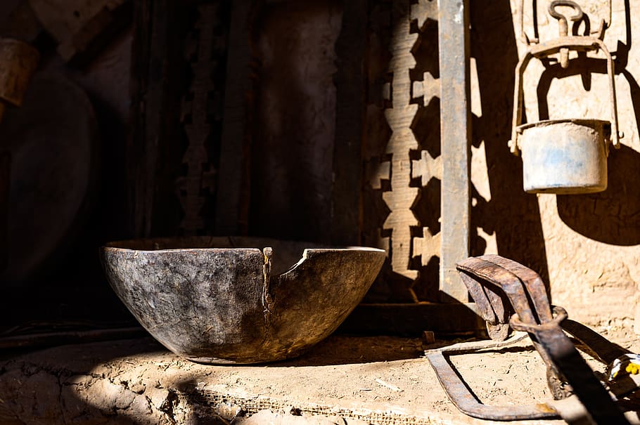 craft, tradition, bowl, wood, morocco, kasbah, tourism, indoors, HD wallpaper