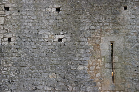 wall, path, walkway, stone wall, pavement, sidewalk, louver HD wallpaper