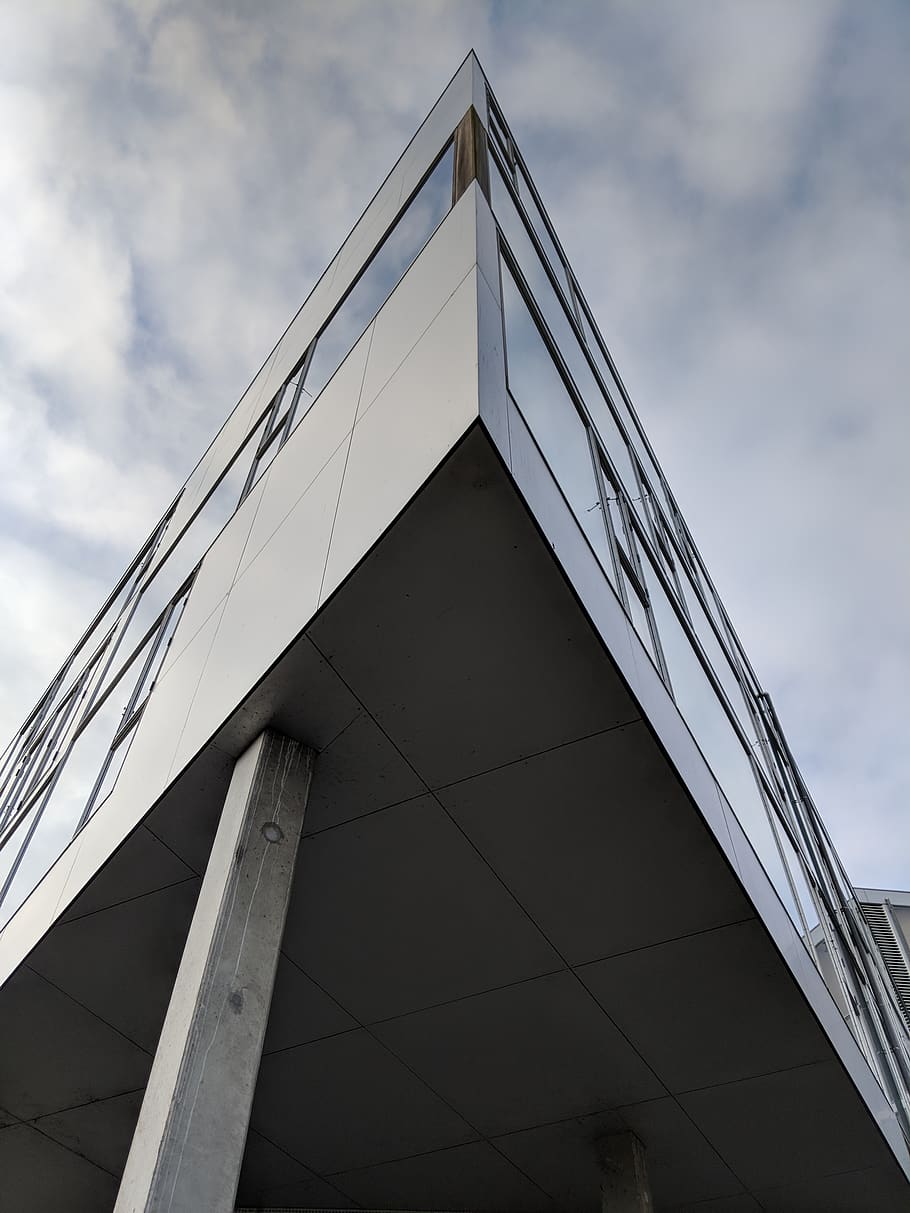 denmark, copenhagen, architecture, sky, low angle view, built structure HD wallpaper