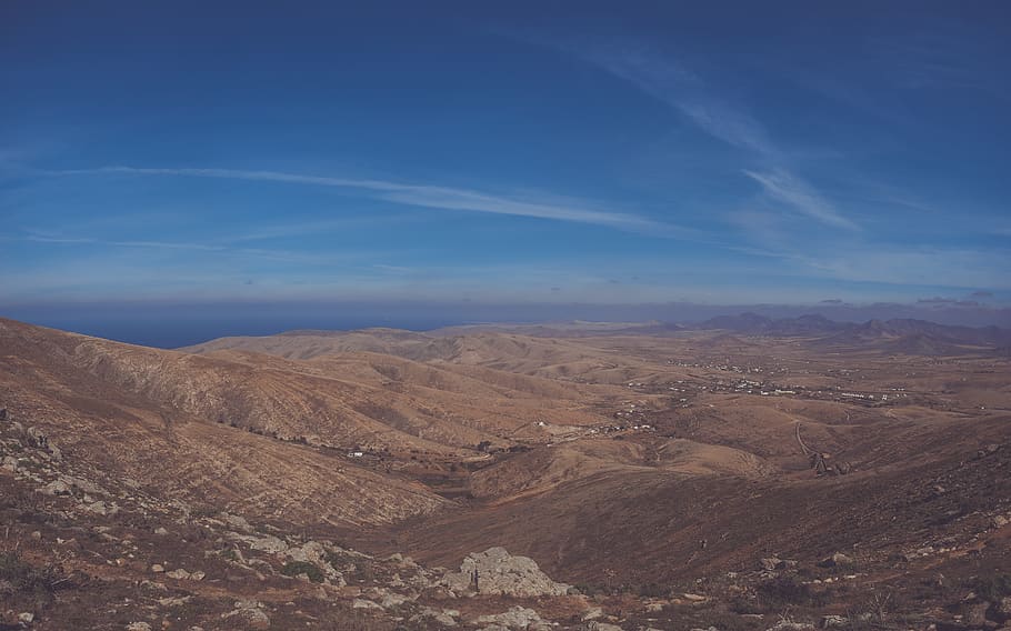 landscape, outdoors, nature, panoramic, scenery, soil, aerial view HD wallpaper