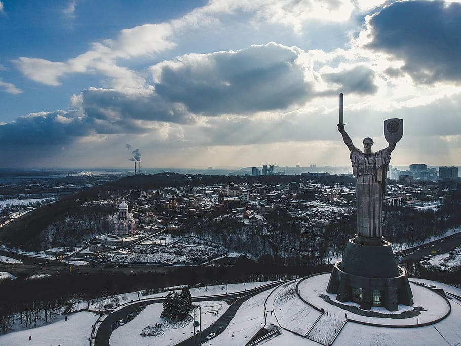 Kiev, Kyiv, Cities, Beautiful, Architecture, Sunset, Dawn, Ukraine  (3293x2188) - Desktop & Mobile Wallpaper