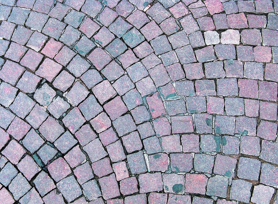 brown concrete floor, path, walkway, pavement, sidewalk, cobblestone HD wallpaper