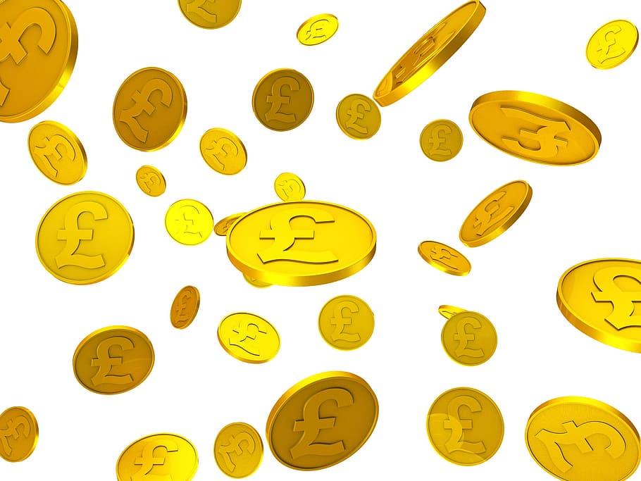 Pound Coins Meaning British Pounds And Finances, cash, cost, currency