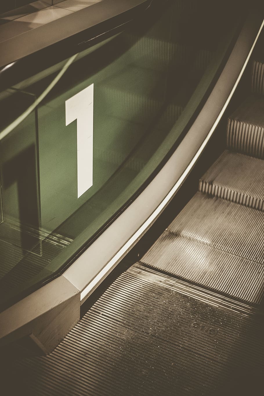 view of elevator 1, indoors, no people, architecture, sign, staircase HD wallpaper