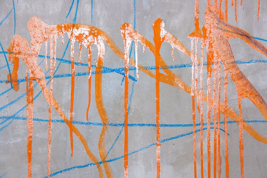 graffiti, wall, paint, background, old, distressed, color, colorful HD wallpaper