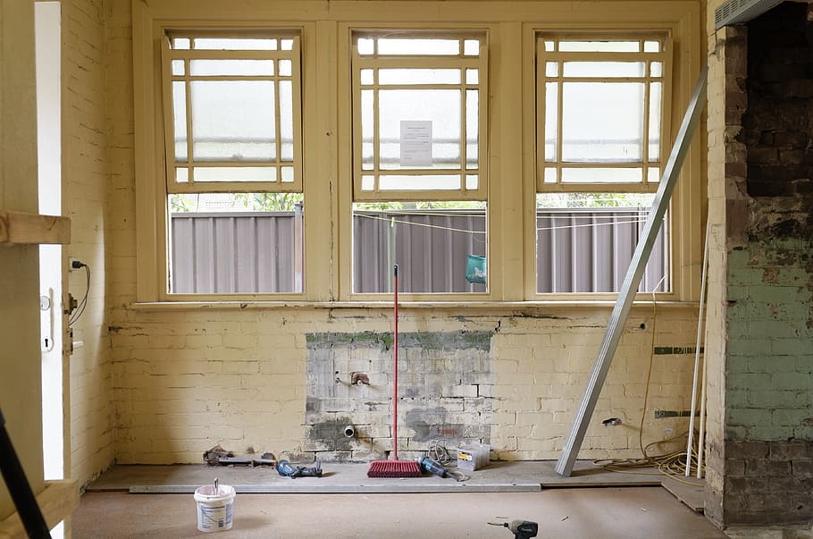 Unfinished Wall, architecture, building, daylight, empty, indoors HD wallpaper
