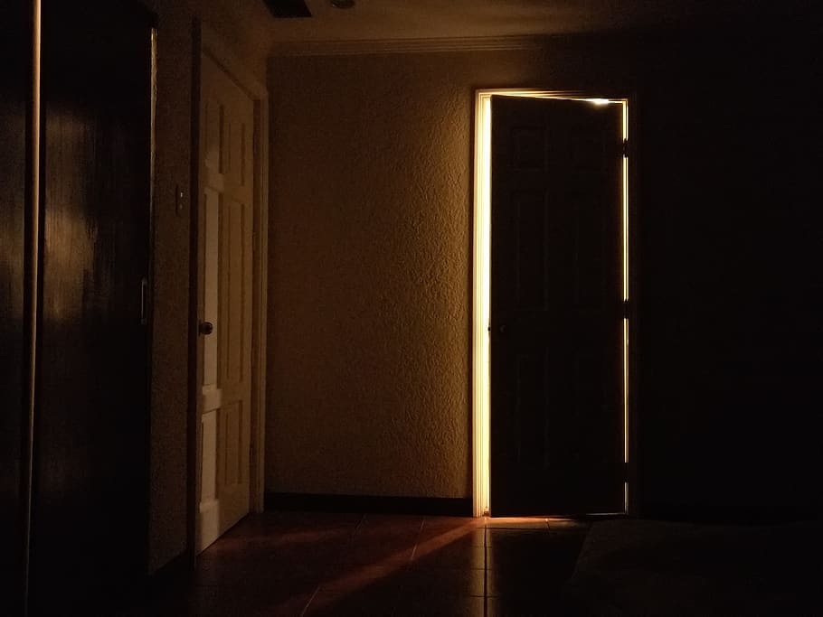 Dark door