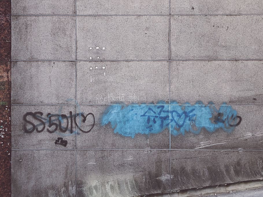 seoul, Youth, wall, street, grey, text, western script, communication, HD wallpaper