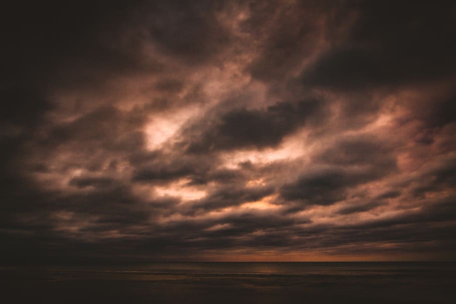 latvia, užava, sky, cloud - sky, dramatic sky, storm, beauty in nature HD wallpaper