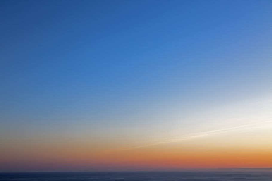 blue sky, sea, water, horizon, horizon over water, beauty in nature, HD wallpaper