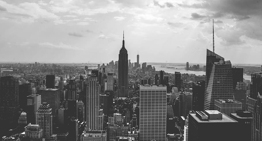 city, building, skyscraper, architecture, engineering, sea HD wallpaper