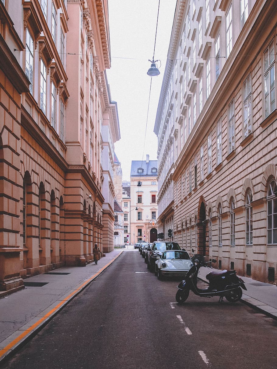 austria, vienna, minimal, building, buildings, architexture HD wallpaper