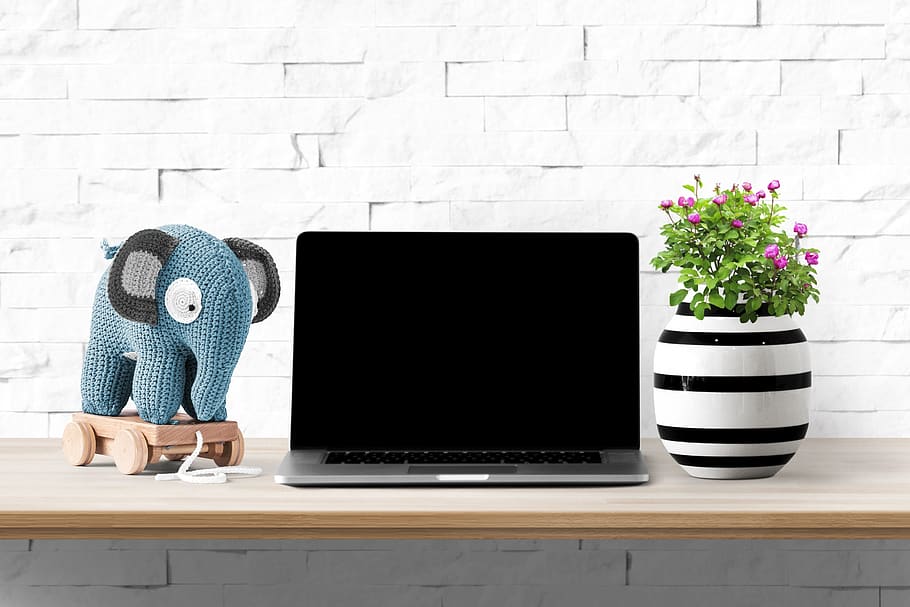 macbook, workspace, laptop, computer, notebook, desk, interior HD wallpaper