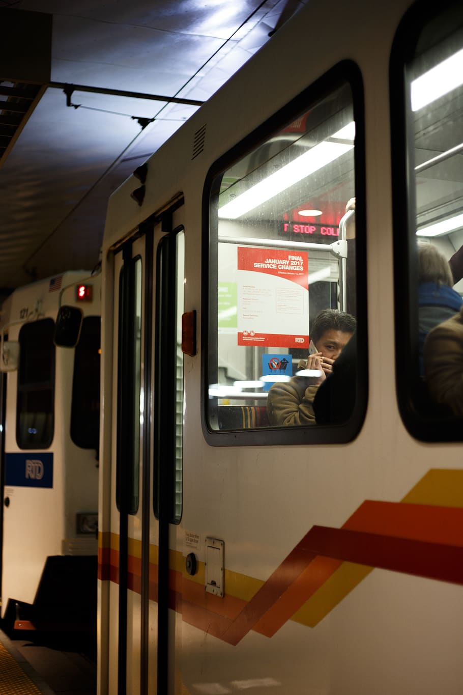 people inside train, person, human, transportation, vehicle, terminal HD wallpaper