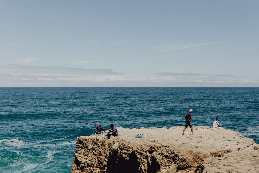 Cliff on the Western Seaboard of Algarve, Praia da Amoreira, Portugal, HD wallpaper