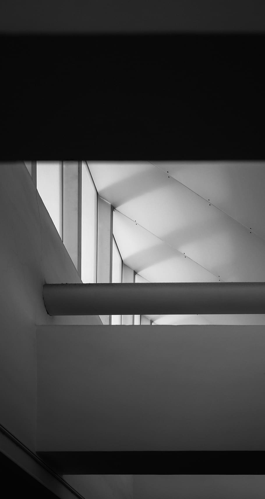 building, architecture, window, skylight, staircase, lighting HD wallpaper