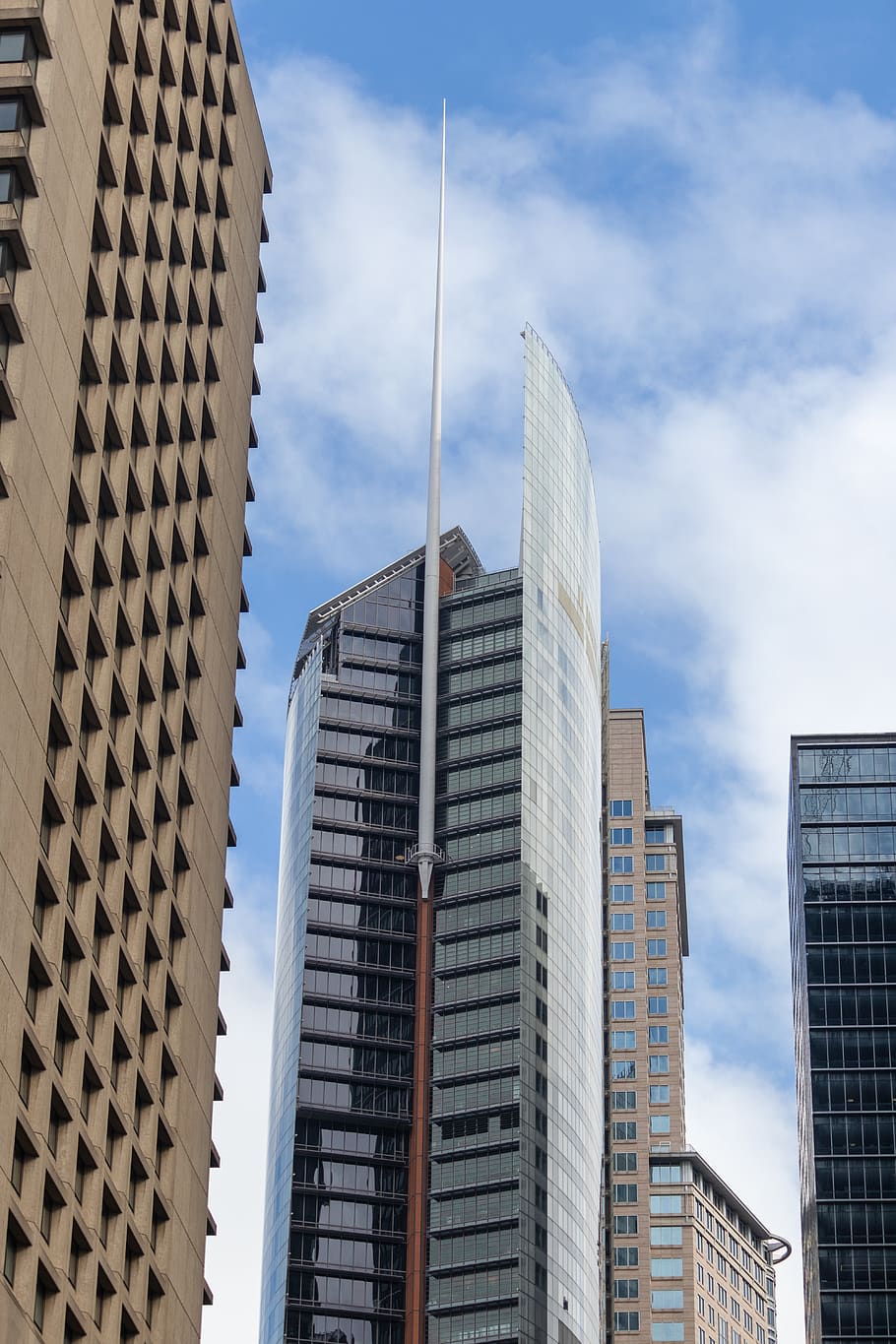 skyscraper, building, city, skyline, high, tower, cityscape HD wallpaper