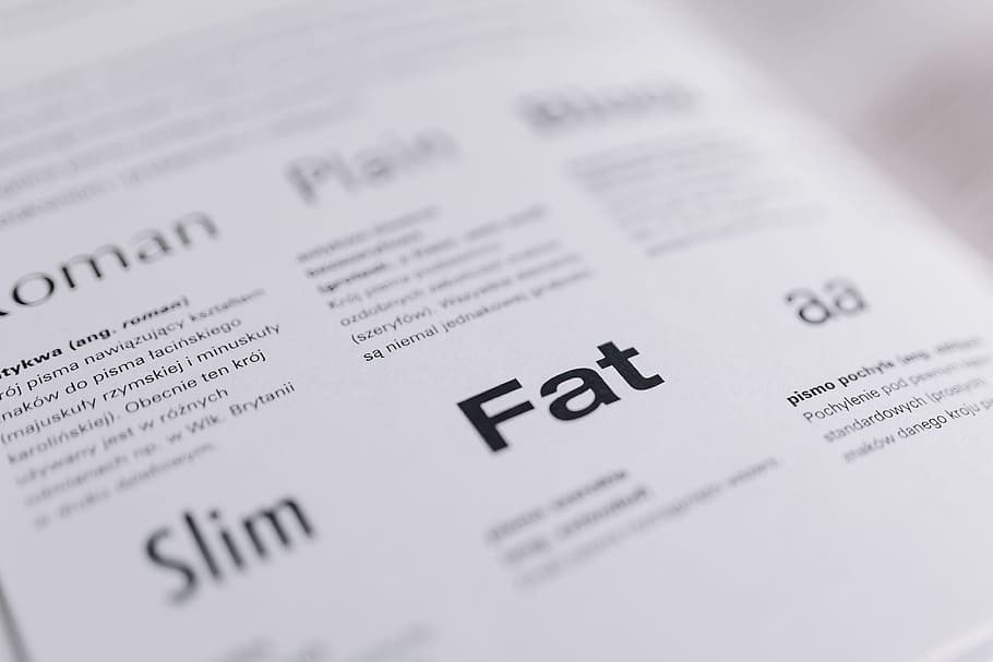Typography Book, letters, comic sans, text, paper, selective focus HD wallpaper