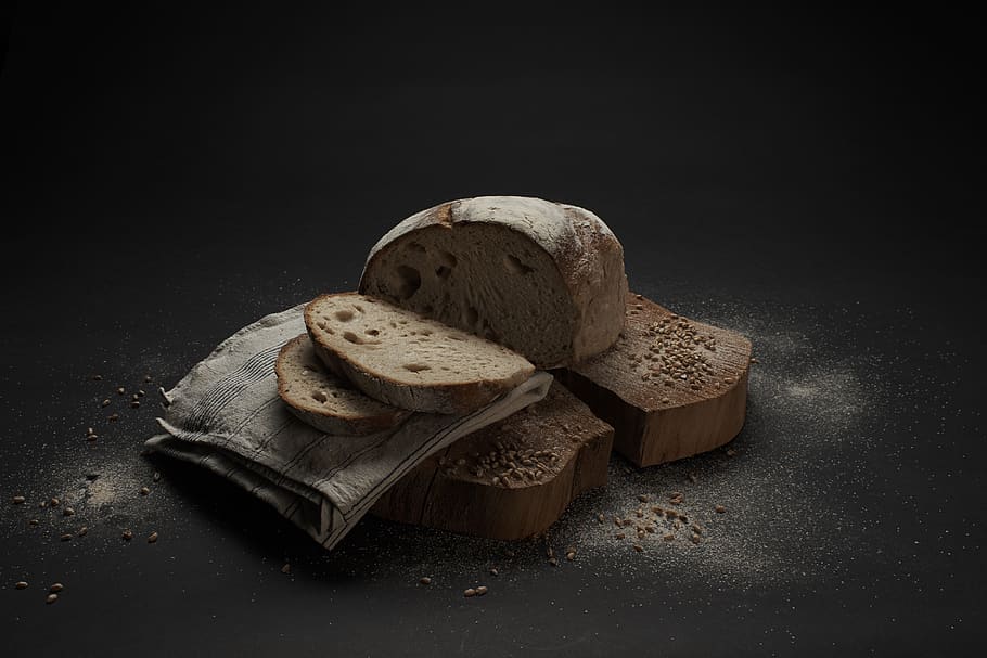 Photography of Sliced Bread, baked, cloth, delicious, food, food photography HD wallpaper