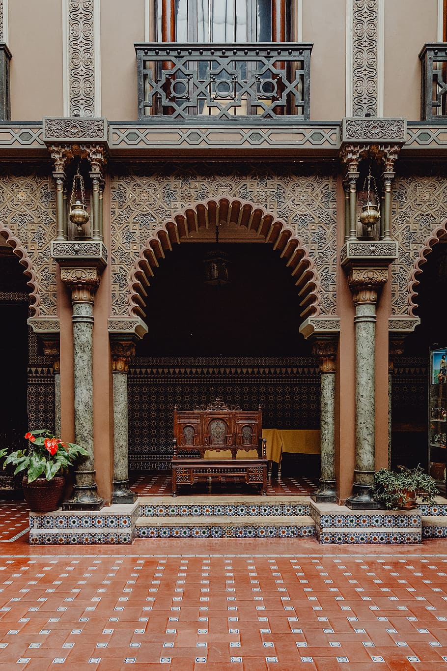 Casa do Alentejo, Lisbon, Portugal, interior, interior design HD wallpaper