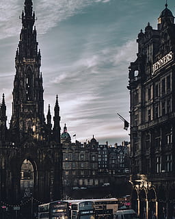steeple, architecture, building, tower, spire, metropolis, city HD wallpaper