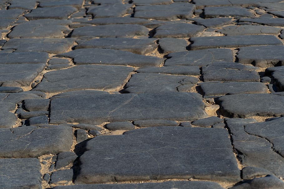 empedrado, paving stones, pattern, texture, full frame, backgrounds HD wallpaper