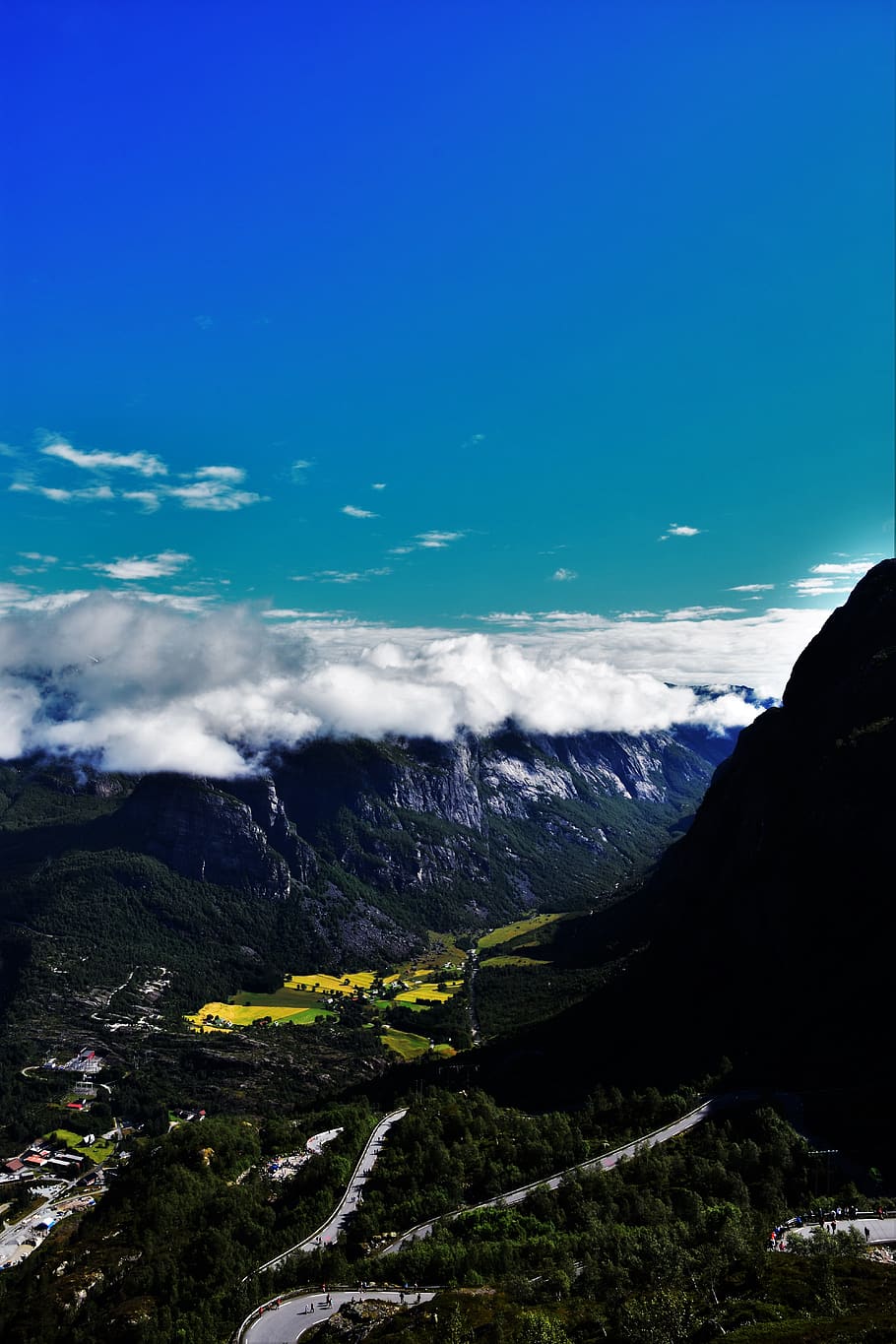 landscape, scenics - nature, mountain, sky, beauty in nature HD wallpaper