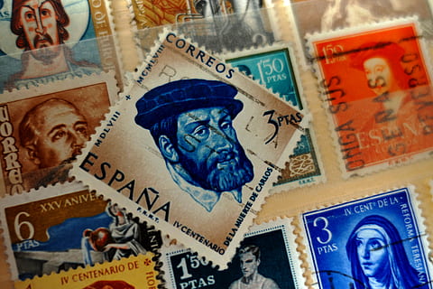 old, collection, post, letters, postmark, vintage, franking HD wallpaper