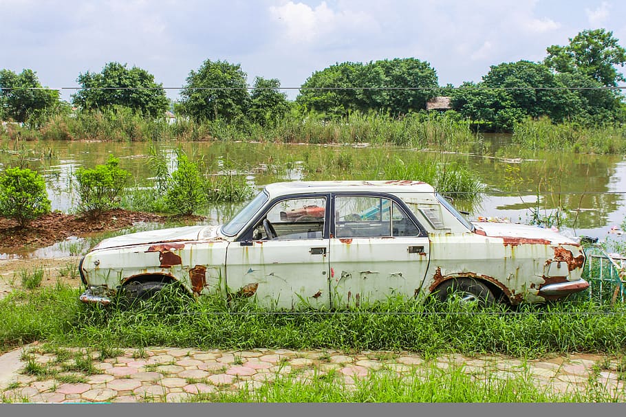 old, car, retro, classic, vintage, automobile, transportation HD wallpaper