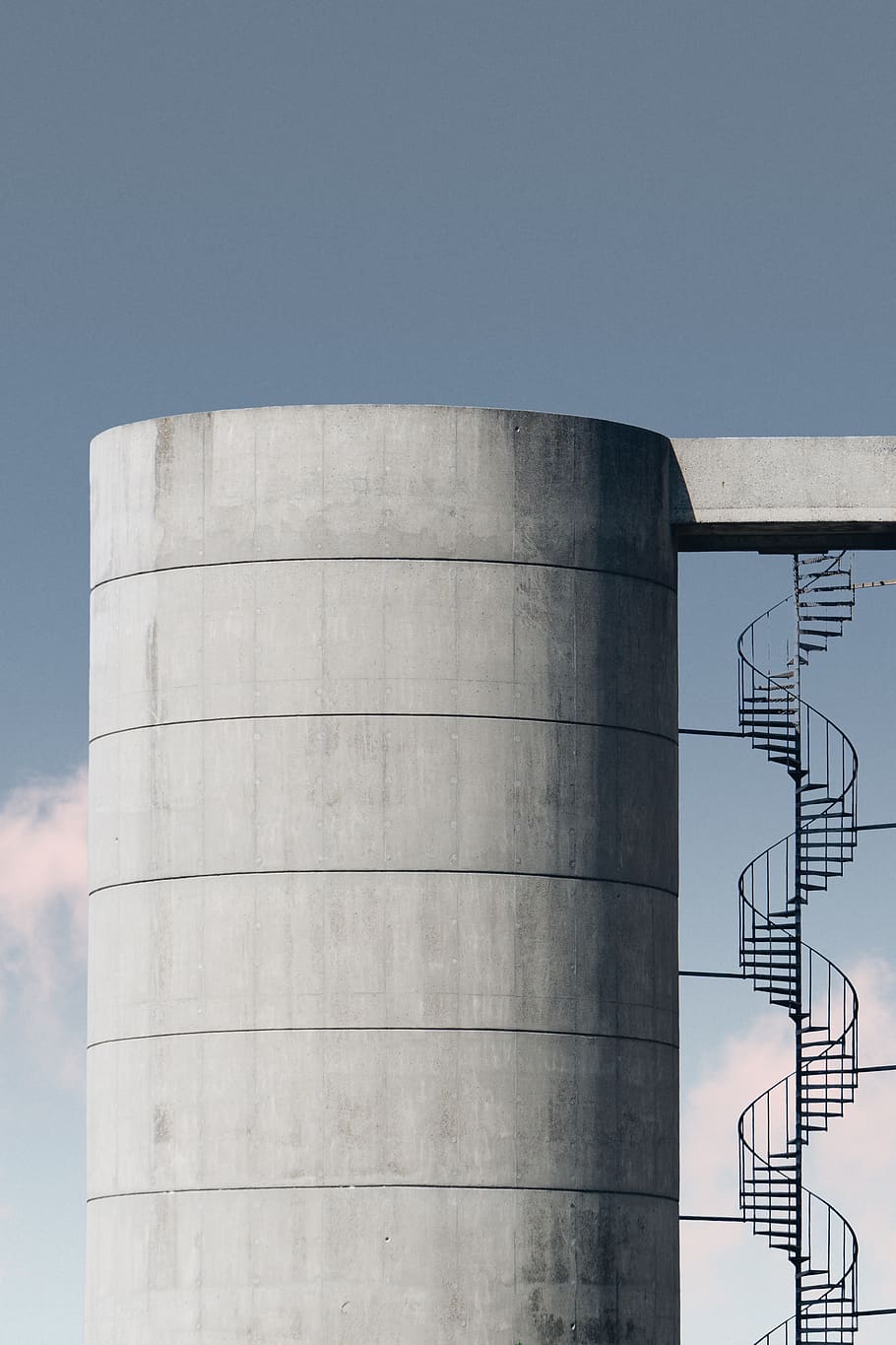 concrete building during daytime, spiral, architecture, denmark HD wallpaper