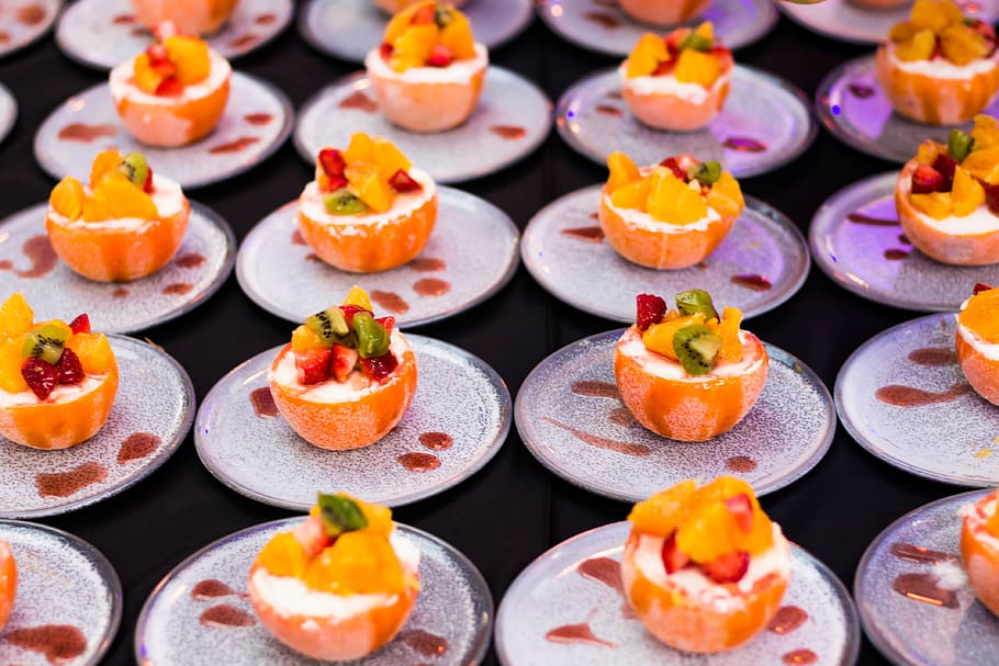 assorted delicacies, food, food and drink, freshness, in a row HD wallpaper