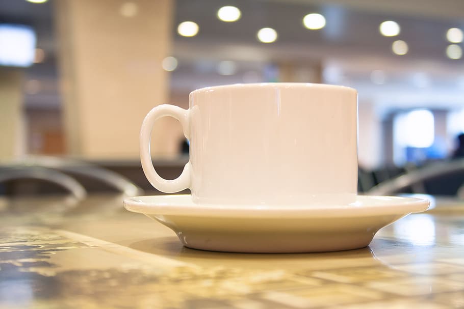 cafe, interior, cup, classic, indoor, table, caffeine, coffee HD wallpaper