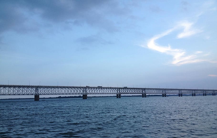 water, skies, blue, cloudy, love is in the air, shot on phone HD wallpaper
