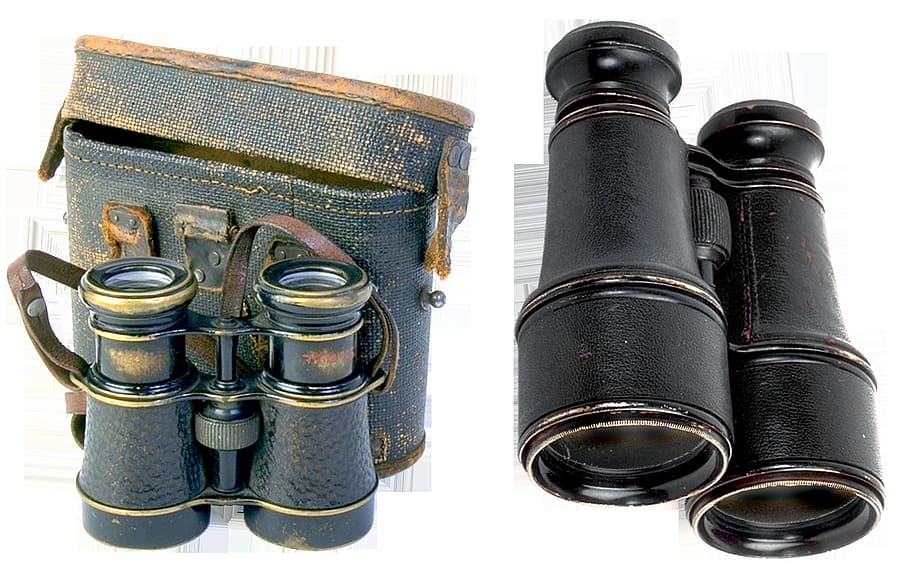 binocular, old, lens, focus, object, see, no people, white background HD wallpaper
