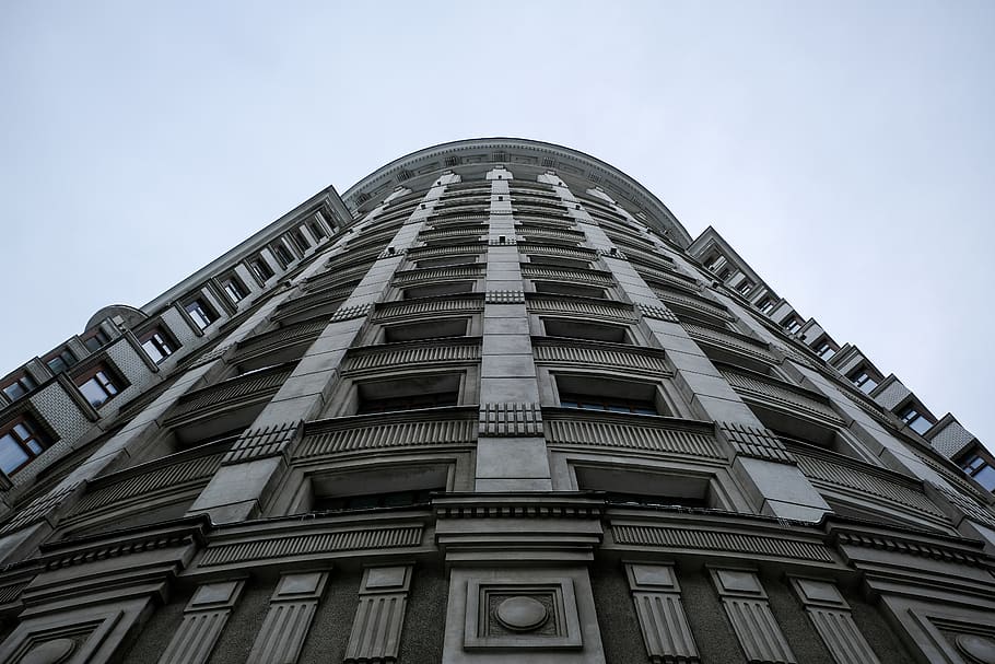 building, office building, architecture, corner, window, urban HD wallpaper
