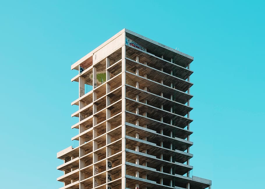 architecture, building, infrastructure, tower, blue, sky, built structure HD wallpaper