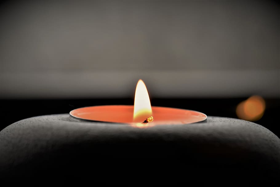 candle, light, fire, flame, candlelight, burn, mood, christmas HD wallpaper