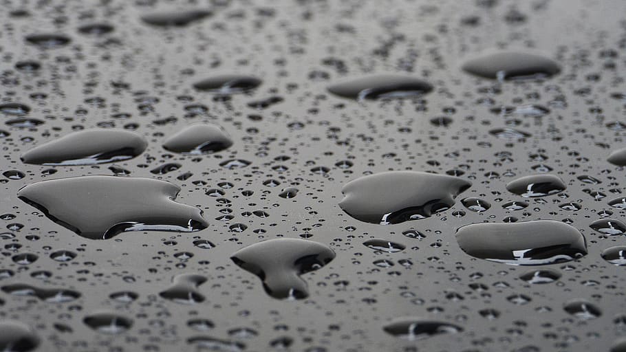 non, raindrops, shower, shape, summer, the nature of the, korea HD wallpaper