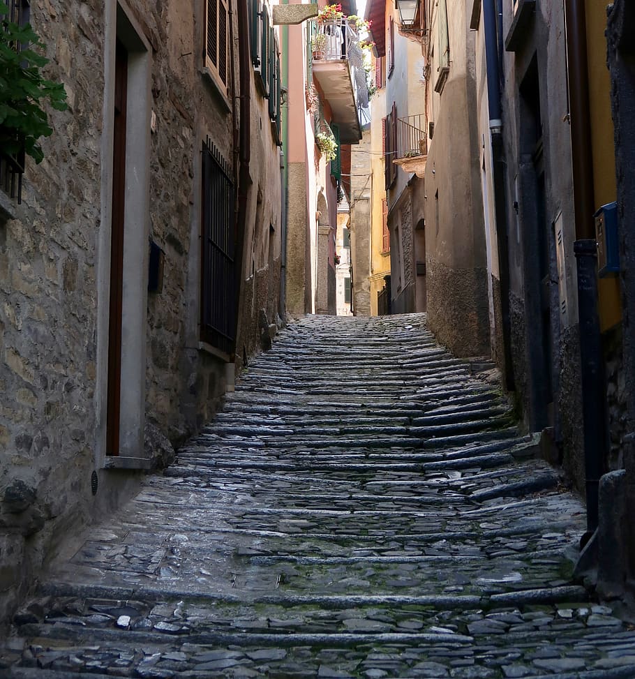 stairs, gradually, emergence, architecture, steep, alley, eng