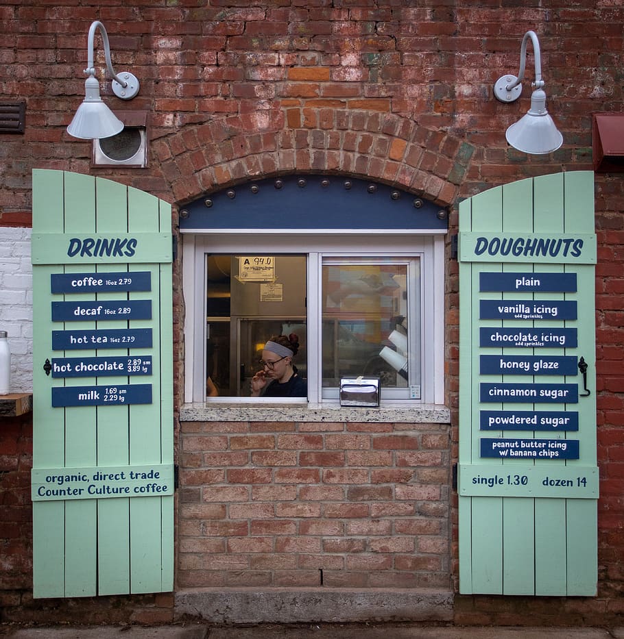 brick, human, person, window, noda, charlotte, home decor, cafe HD wallpaper