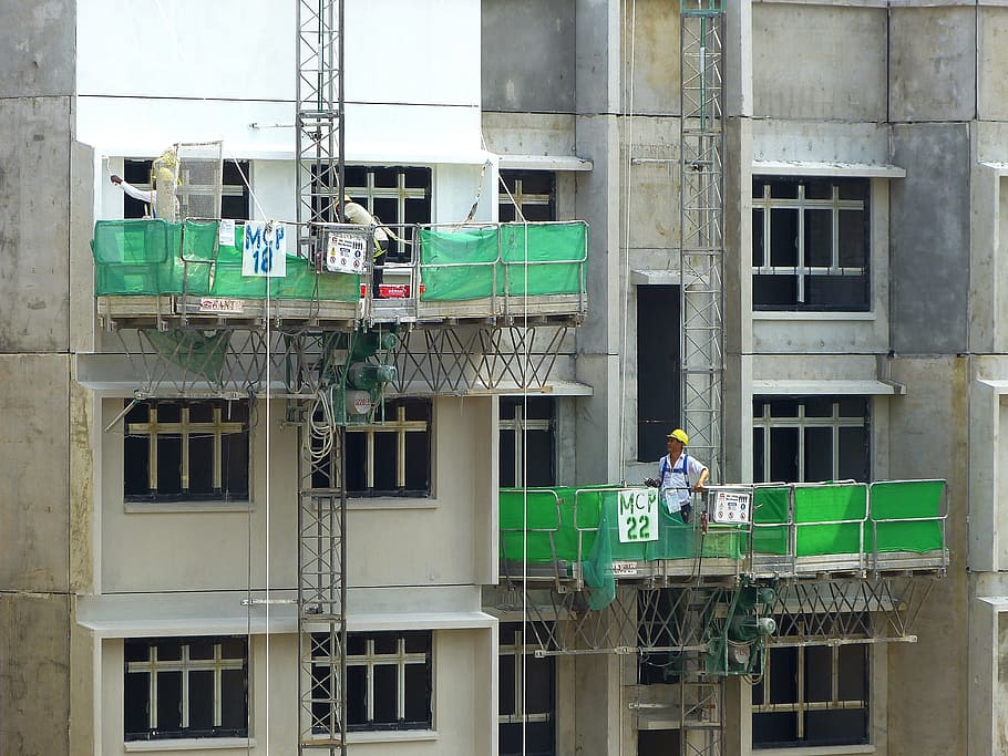 work, worker, human, activity, construction, build, crane, architecture HD wallpaper
