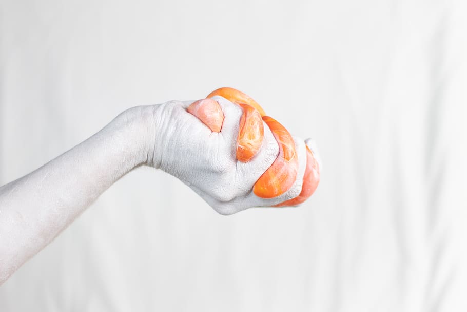 right human hand, human body part, studio shot, indoors, one person HD wallpaper