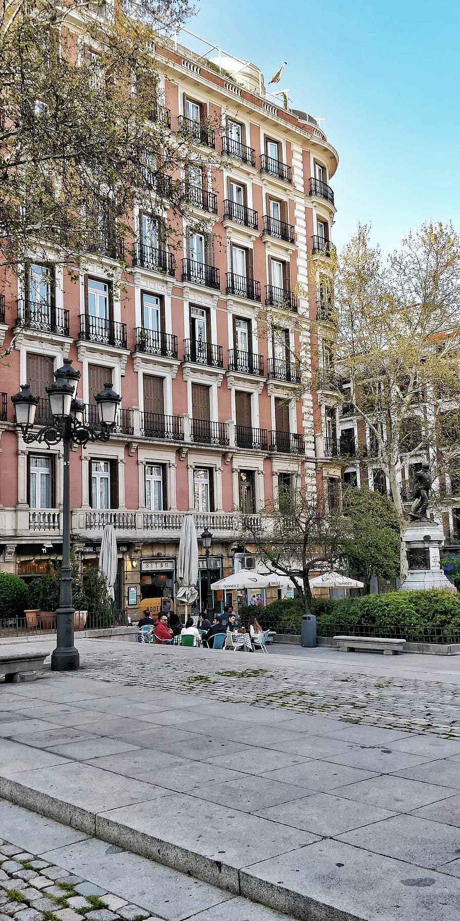 spain, madrid, plaza del rey, building exterior, architecture HD wallpaper